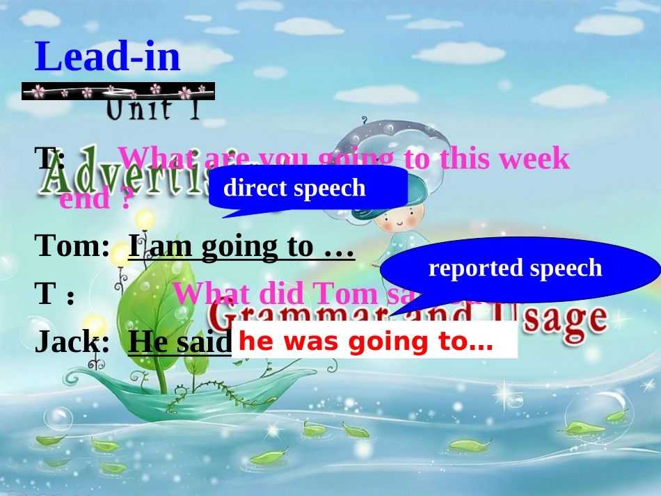 高中英语 Unit1 Advertising Grammar精品课件 牛津译林版必修4 课件_第2页