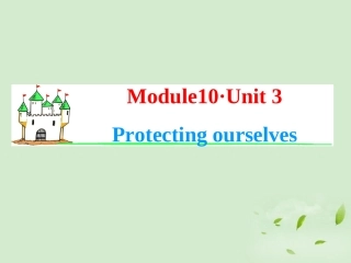高考英语一轮复习 Module10 Unit 3 Protecting ourselves课件 牛津译林版(湖南专用) 课件