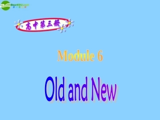 高中英语 M6P1 Warming up课件 外研版必修3 课件