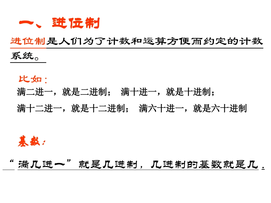 案例4进位制 人教版必修三第一章算法初步课件大全_第2页