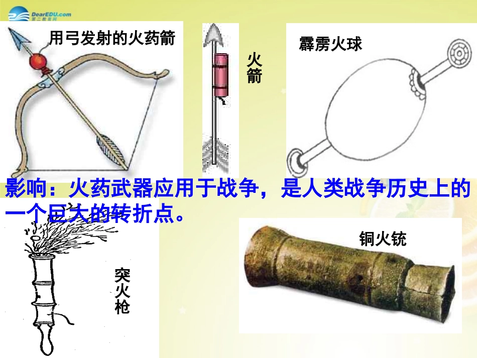 秋八年级历史与社会上册 第四单元 第三课 第一框 影响深远的宋元科技课件(1) 人教版 课件_第3页