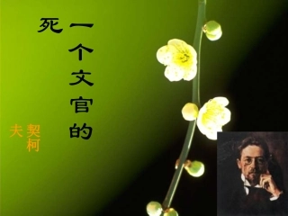 高二语文一个文官的死课件 粤教沪版 课件