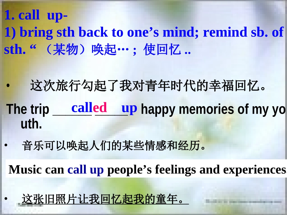 高二英语Unit4 Llanguage points课件_第2页