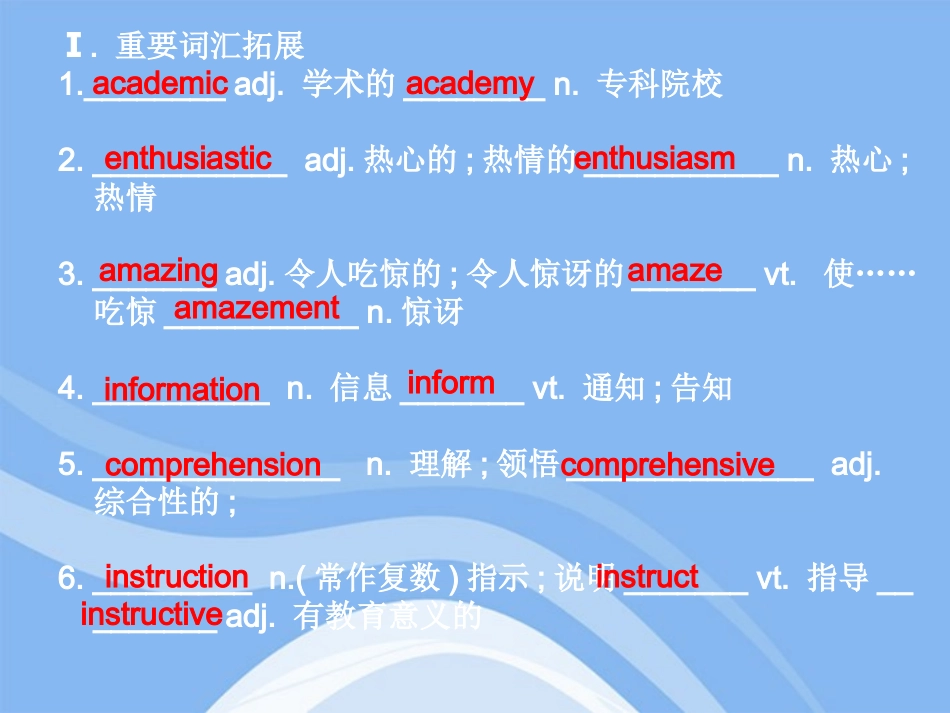高中英语 Module 1课件 外研版必修1 课件_第2页
