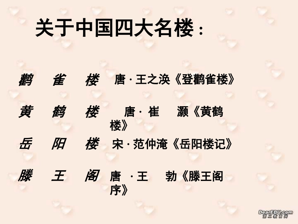 滕王阁序教学课件 高二语文课件腾王阁序[整理三套]人教版 高二语文课件腾王阁序[整理三套]人教版_第2页
