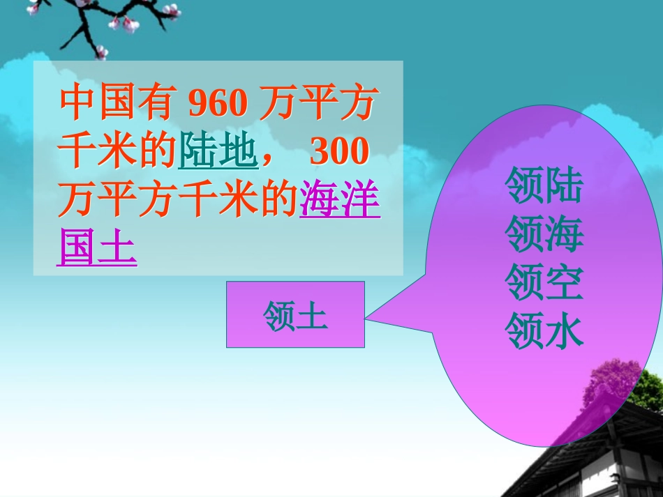 秋八年级地理上册 第一章 第一节 辽阔的疆域课件 新人教版 课件_第3页