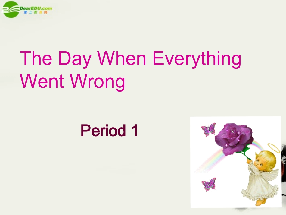 高二英语 模块6 Unit16 Communication workshop-Period_1课件 北师大版选修6 课件_第1页