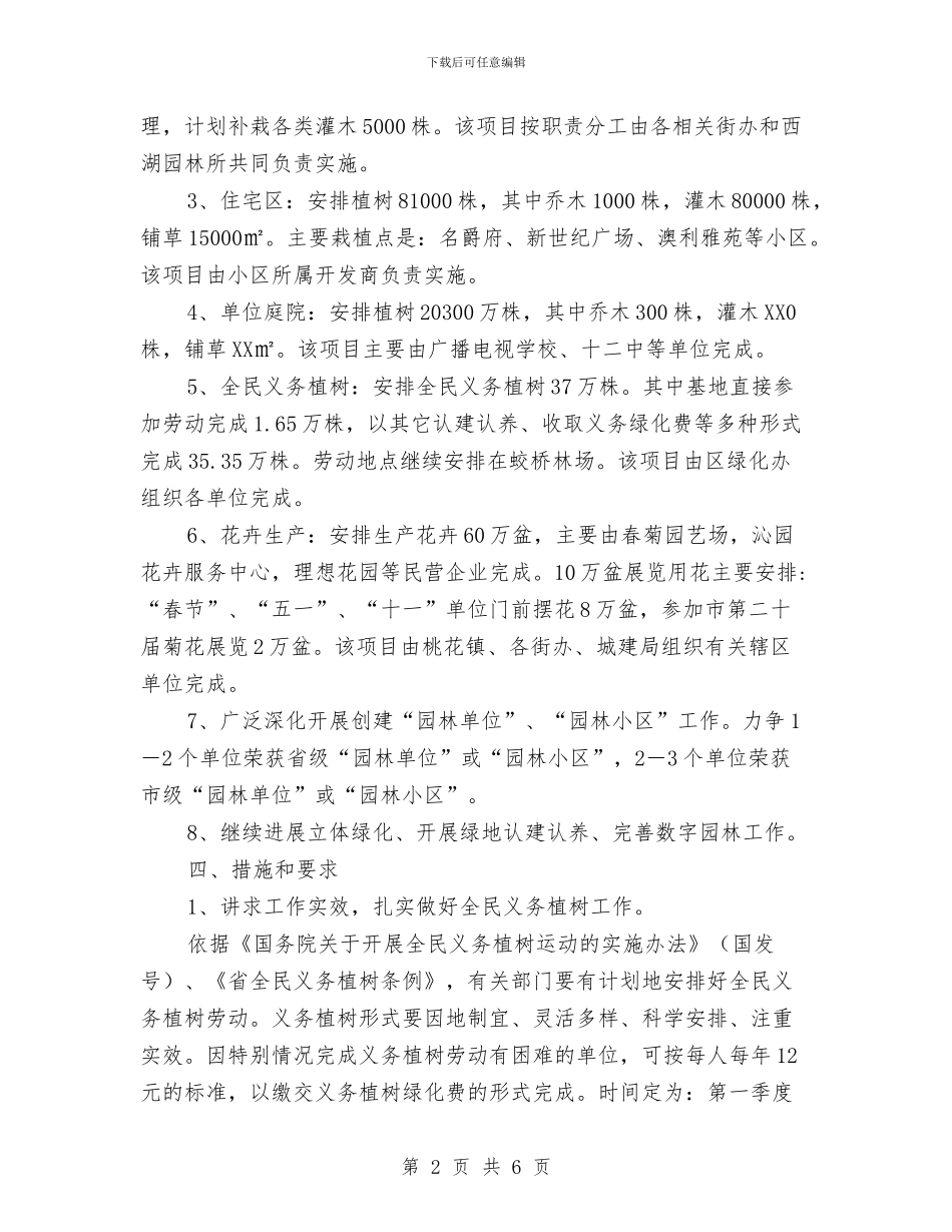 加快园林绿化建设步伐计划与加拿大留学_第2页