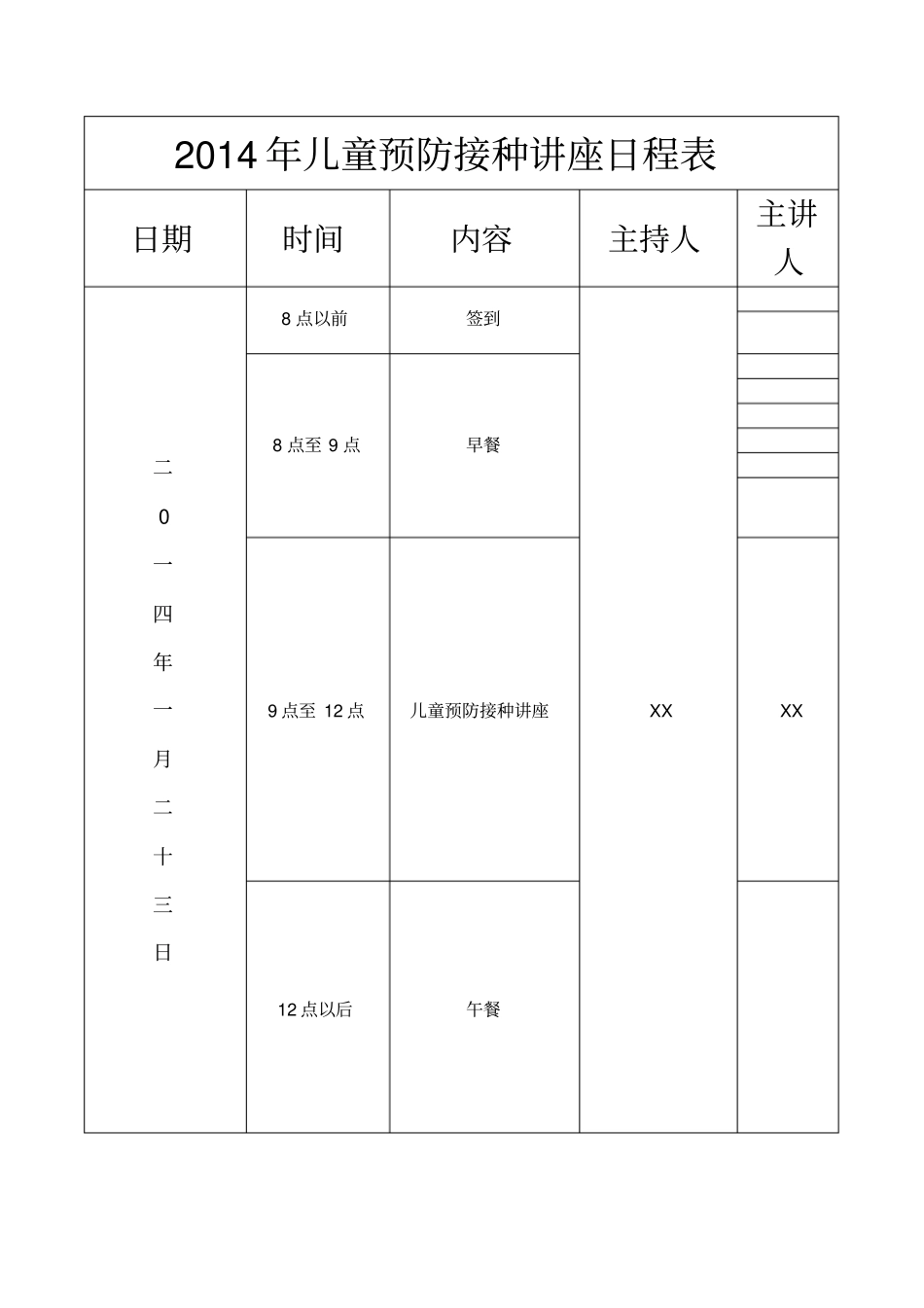 全国儿童预防接种知识讲座总结_第1页