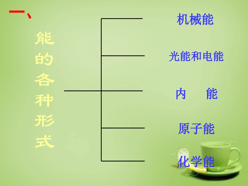 秋八年级物理上册 2.4 能量课件 (新版)教科版 课件_第3页