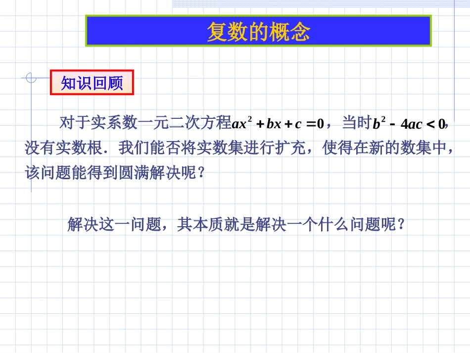 高中数学理科选修复数的概念课件2 课件_第2页
