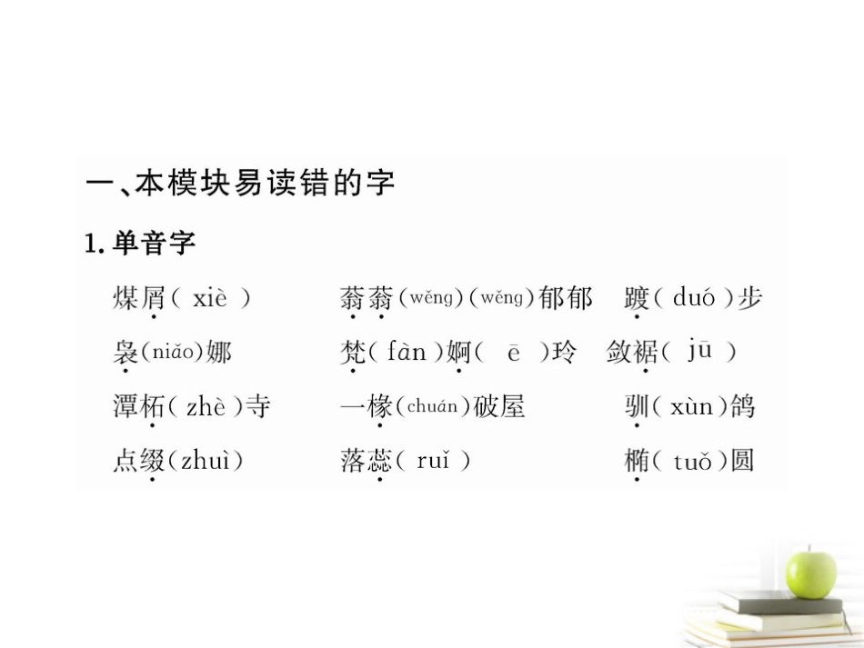 高中语文全程复习方略 现代文课件 新人教版必修2 (湖南专用) 课件_第3页