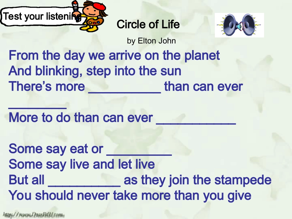 高二英语The Passive Infinitive 新课标 课件_第3页