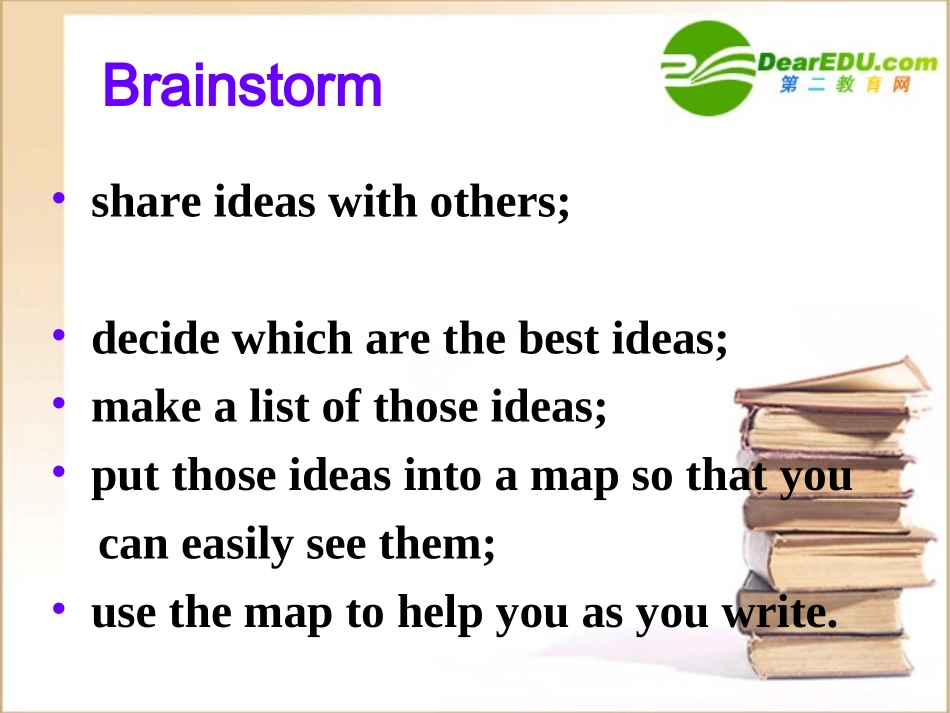 高中英语 Writing and summary课件 新人教版必修1 课件_第2页