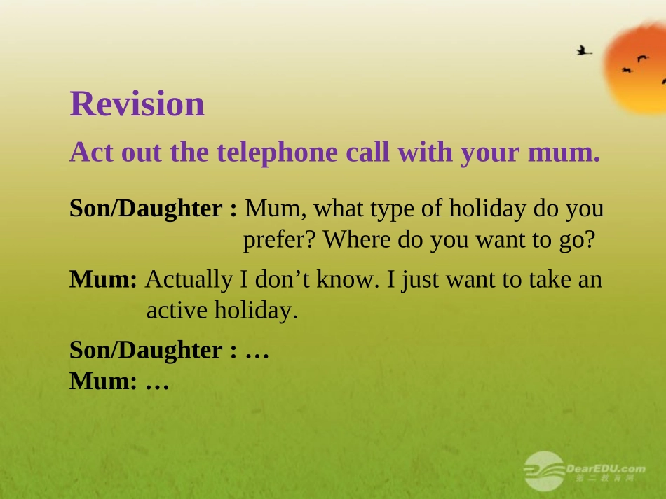 高中英语 Unit2 Wish you Were here Task 2精品课件 牛津译林版必修2 课件_第2页