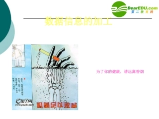 高中信息技术 表格数据图形化课件 沪教版必修1 课件