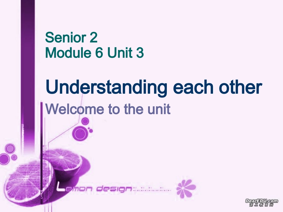 高二英语Unit3课件_第1页