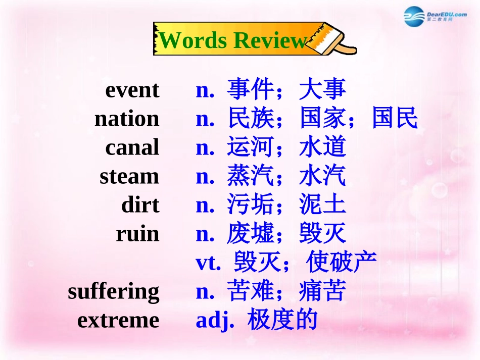 高中英语(Unit 4 Earthquakes)课件 新人教版必修1_第3页