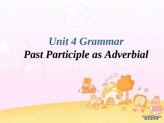 高二英语Unit4 Grammar课件