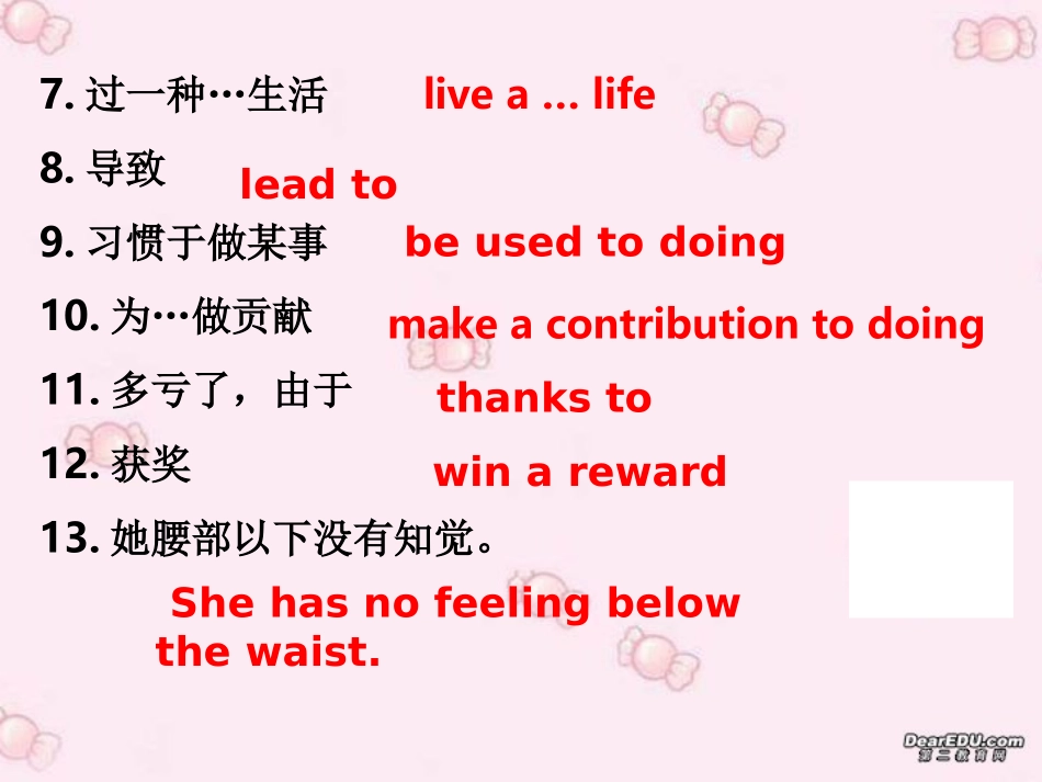 高三英语第一轮复习高二 Unit17-Unit18 新课标 试题_第3页