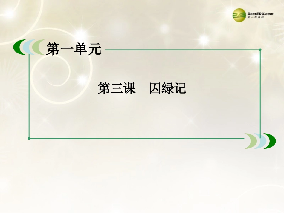 高中语文 第3课 囚绿记课件 新人教版必修2 课件_第3页