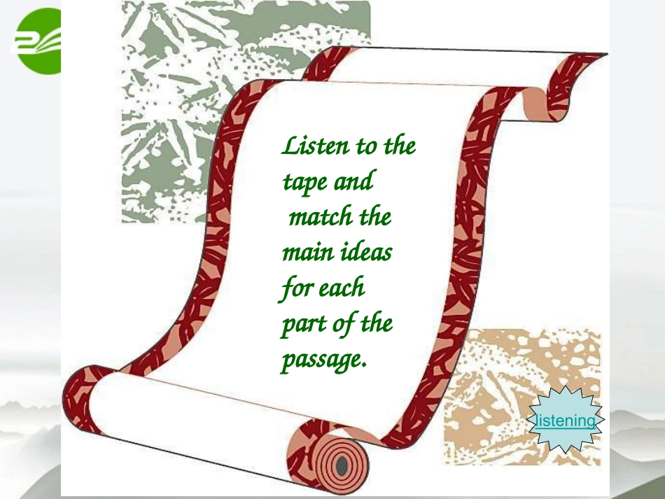 高中英语：Unit 4 Reading课件 人教版必修4 课件_第3页