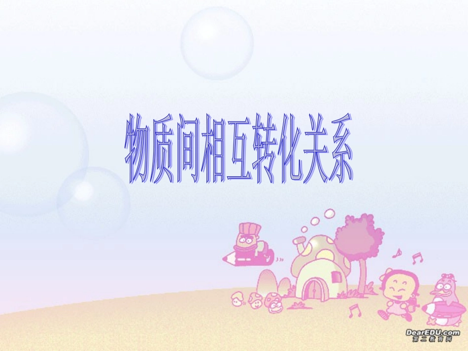 物质间相互关系 课件_第1页