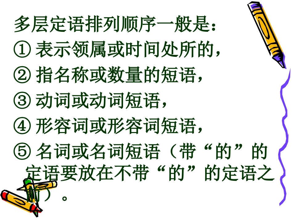 高三语文高考语病修改之语序专项课件_第2页