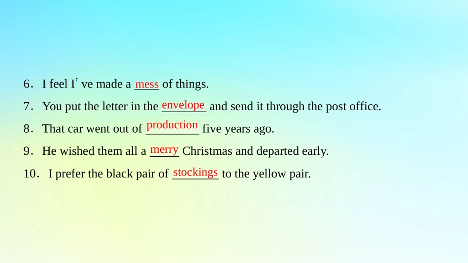 高中英语 Unit 3 Celebration Section Ⅵ Language PointsⅢLesson 4 Communication Workshop，Culture Corner Bulletin Board课件 北师大版必修1 课件_第3页