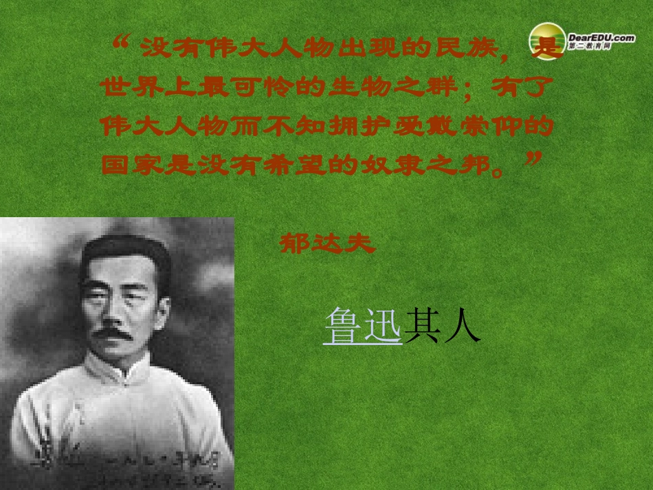 高三语文 阿Q正传复习课件_第2页