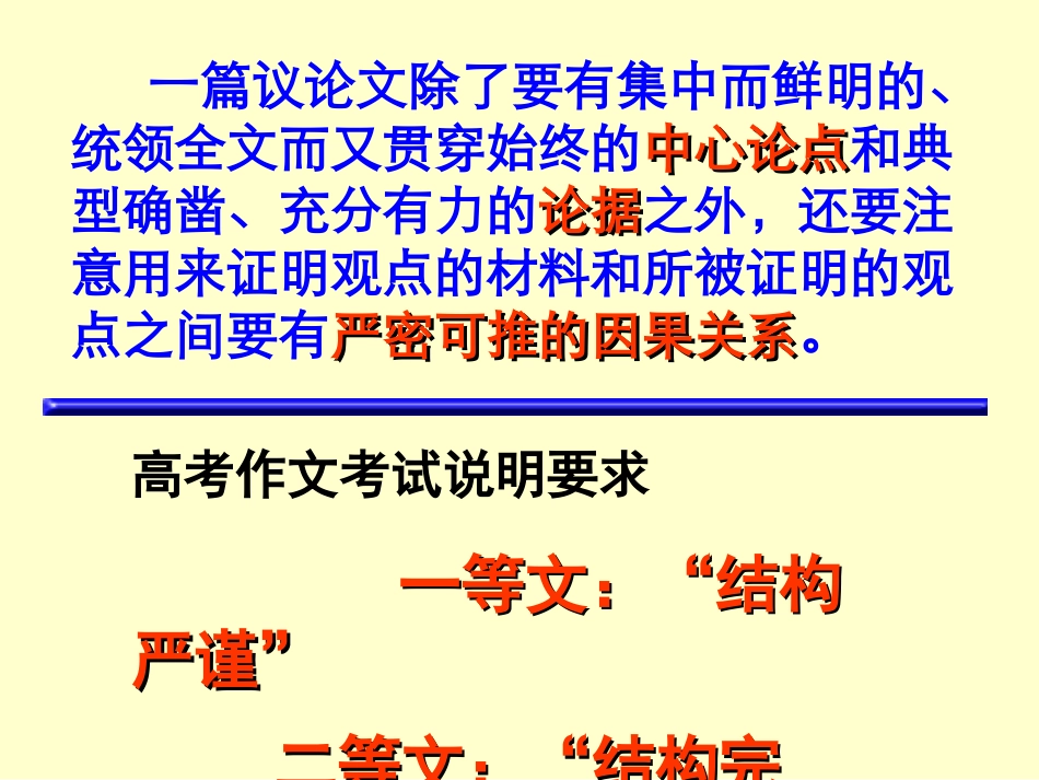 议论文的结构模式 新课标 人教版 素材_第3页