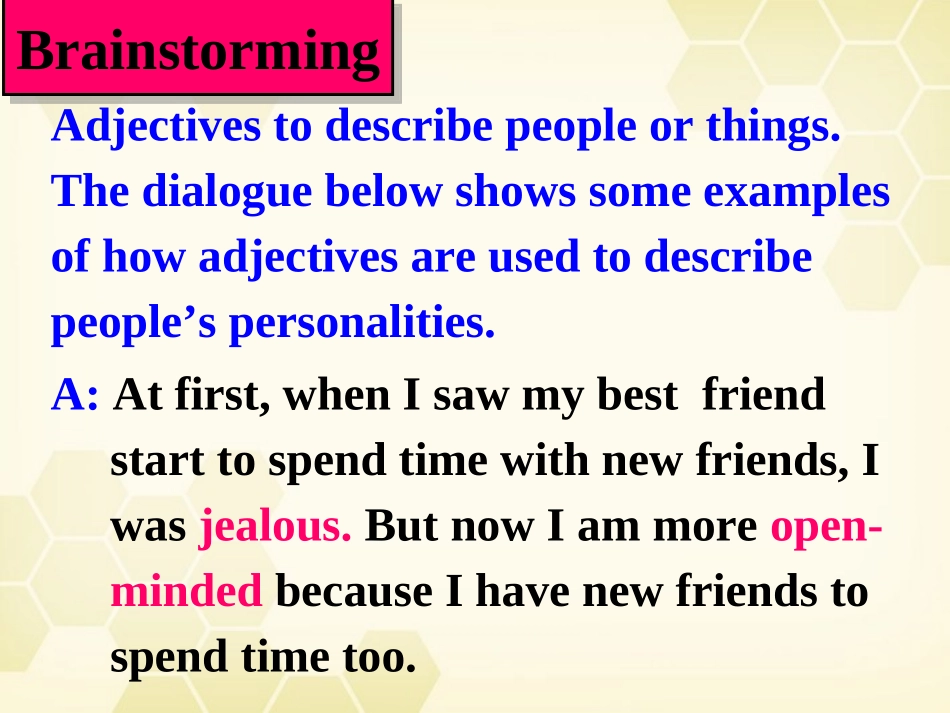 高中英语 模块五 Unit1 Word Power课件 牛津版必修5 课件_第2页