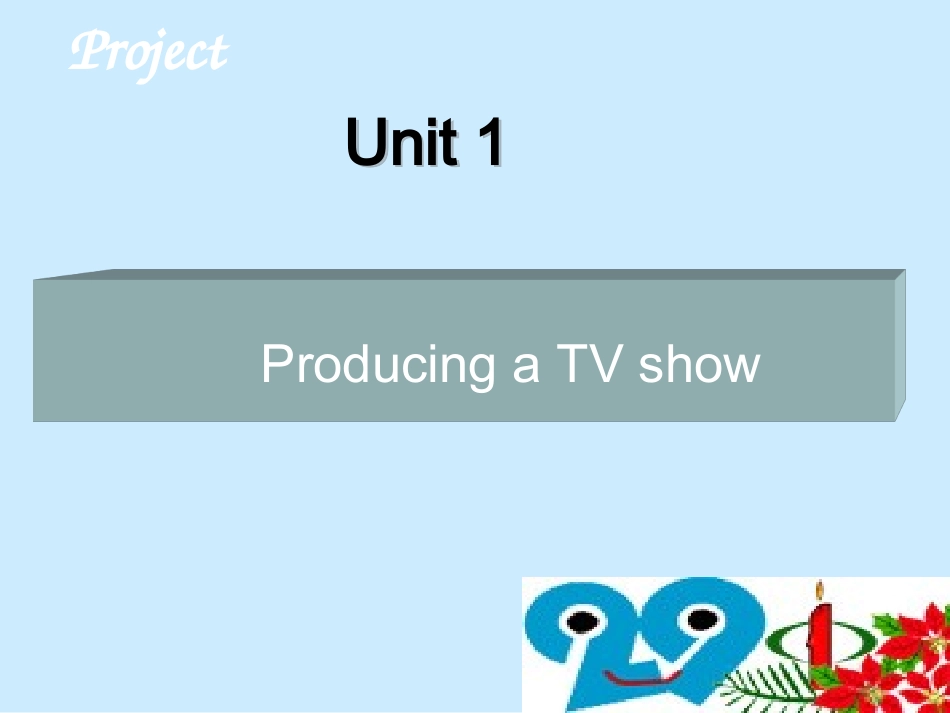 高中英语Unit 1 The world of our senses--Period 1ppt 课件_第1页