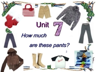 湖南省醴陵市青云学校七年级英语上册 Unit 7 how much are these socks(第2课时)课件 (新版)人教新目标版 课件