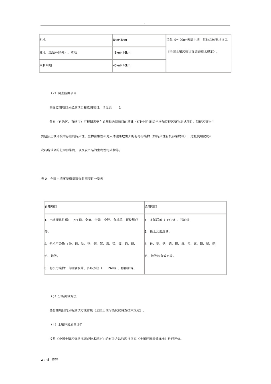 全国土壤污染状况调查总体方案_第3页
