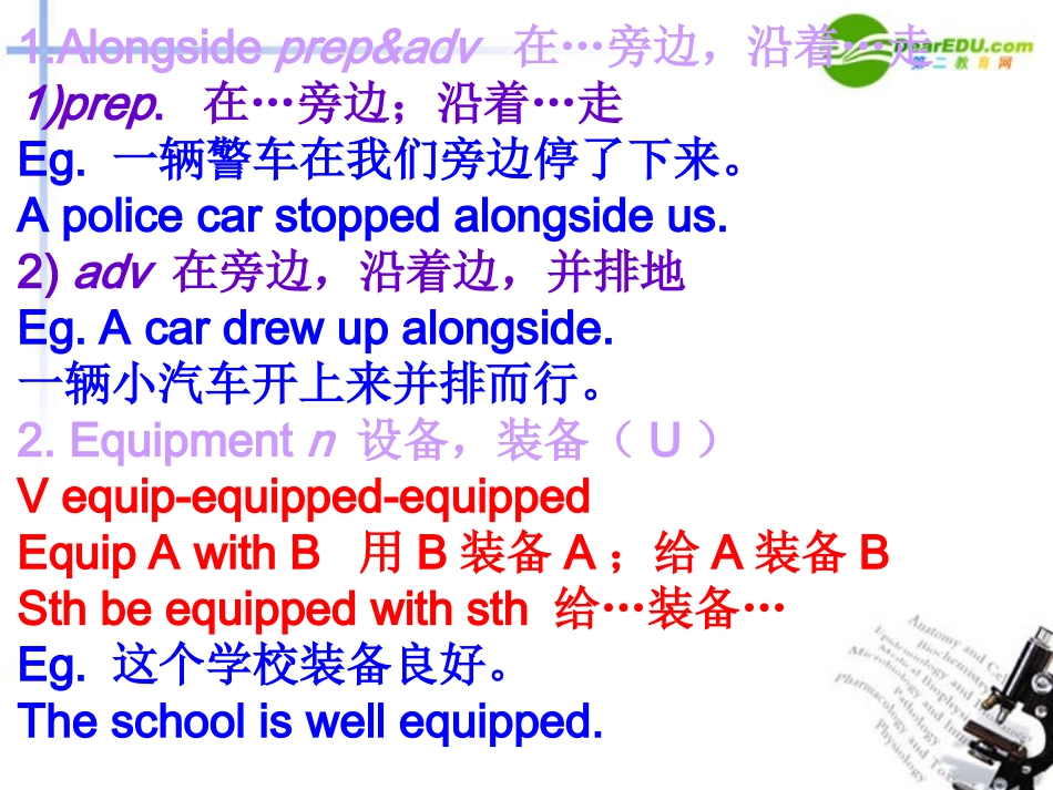 高中英语 unit5 words and phrases 课件 新人教版选修6 课件_第1页