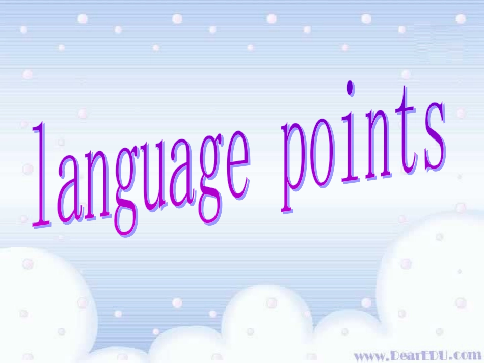 江苏地区高二英语Unit19 language points 新人教 课件_第1页