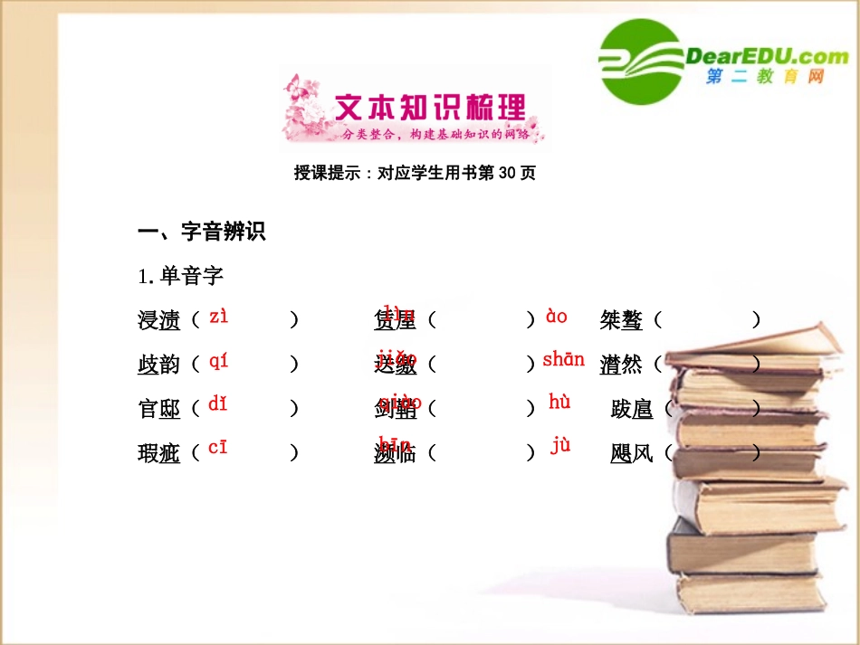 高考语文通晓课本知识点复习课件5-人教版第三册-1 课件_第2页