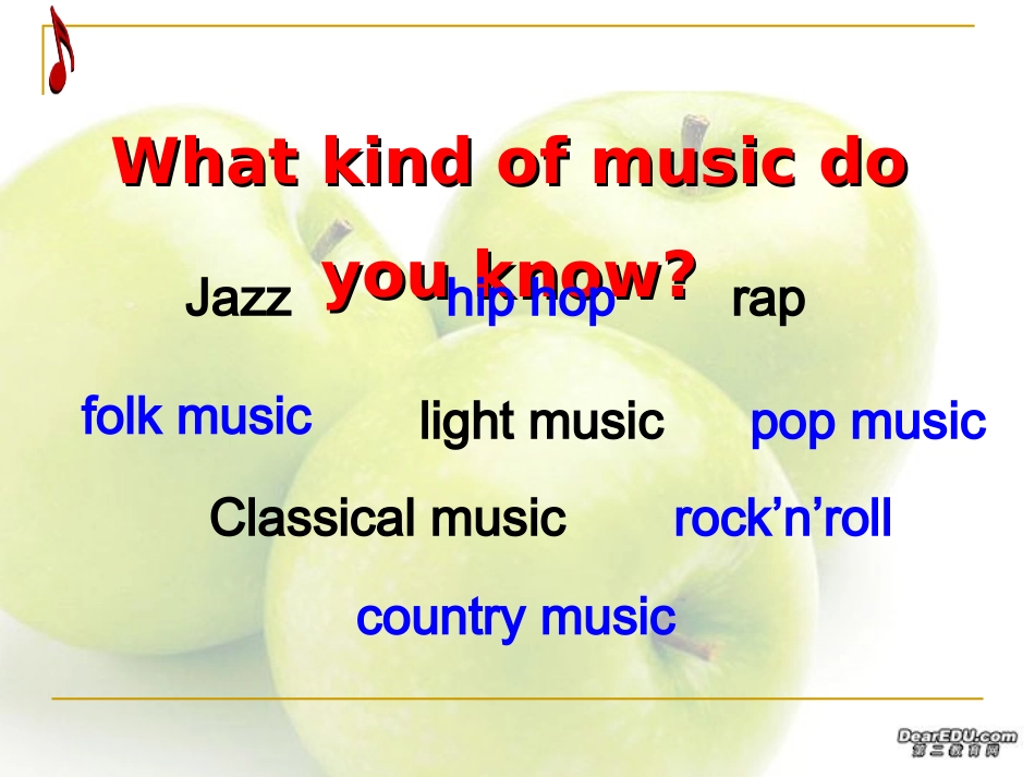 高中必修2Unit5 Music 新课标 人教版 课件_第2页