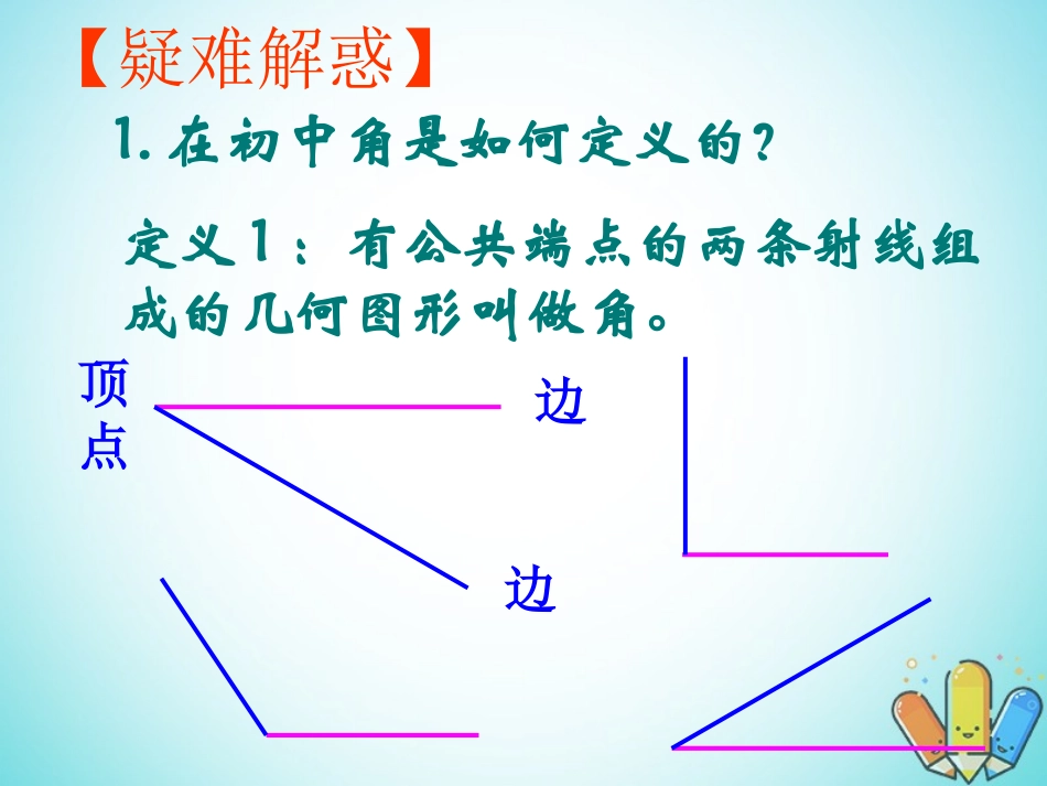 高中数学 第一章 三角函数 111 任意角课件 新人教A版必修4 课件_第3页