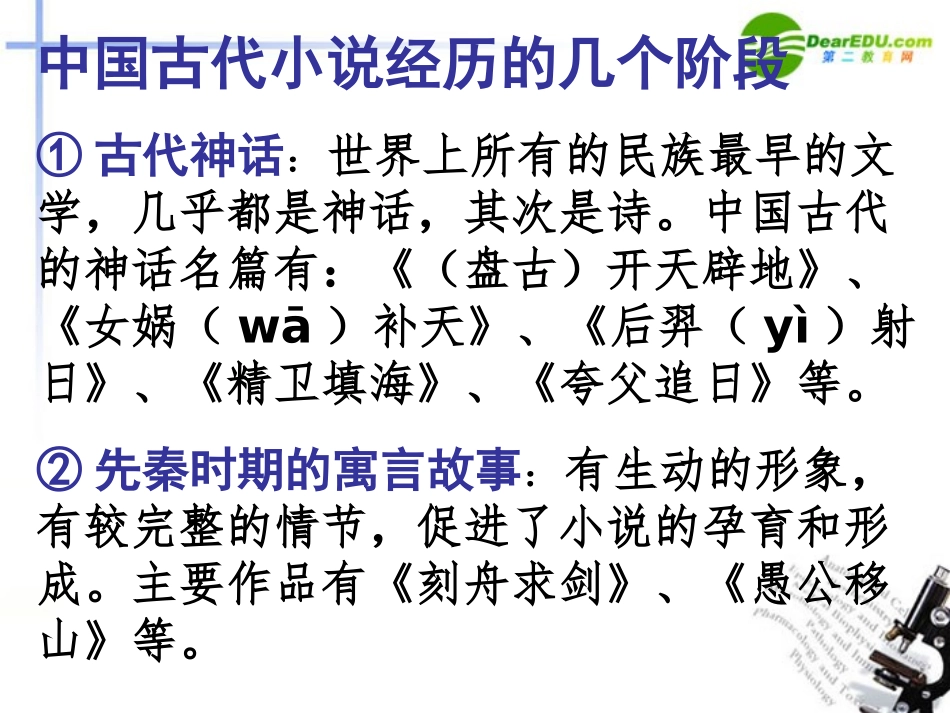 高中语文 第六单元第23课(柳毅传)课件 大纲人教版第四册 课件_第3页