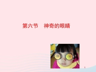 第六节  神奇的眼睛课件 八年级物理全册 第四章 第六节 神奇的眼睛教学课件+素材(新版)沪科版 八年级物理全册 第四章 第六节 神奇的眼睛教学课件+素材(新版)沪科版-2