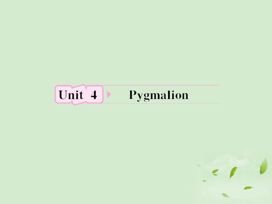 高考英语 Unit4知识与要点课件 新人教版选修8 课件_第1页