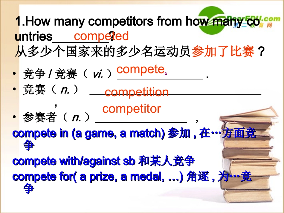 高中英语 Unit2 Language points课件 新人教版必修2 课件_第2页