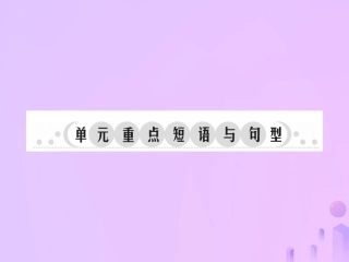 秋七年级英语上册 Unit 7 How much are these socks重点短语与句型习题课件 (新版)人教新目标版 课件