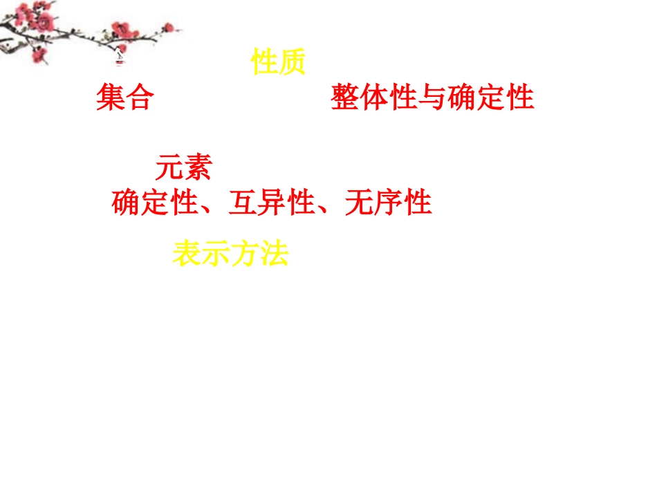 辽宁省沈阳市二十一中高一数学(集合的概念及运算)复习课课件_第3页