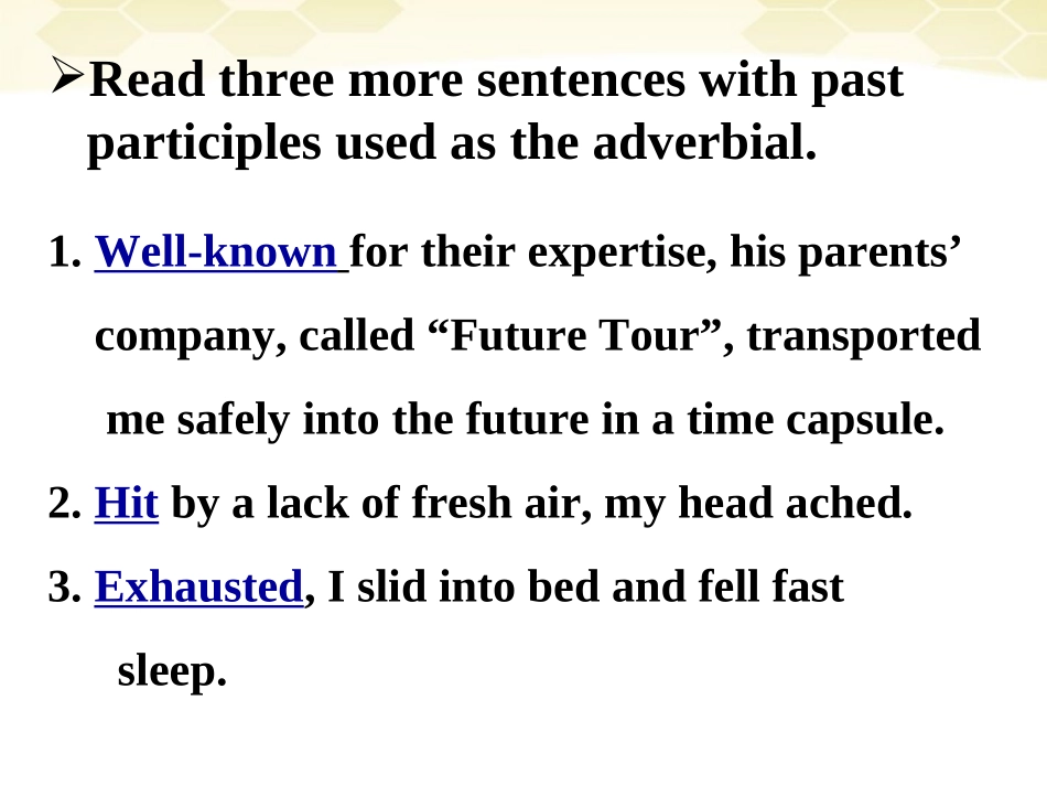 高中英语 Unit3语法课件 新人教版必修5 课件_第3页