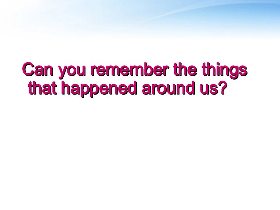 高中英语 Unit4 Grammar课件 新人教版必修1 课件_第2页