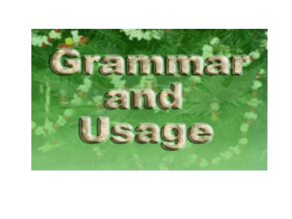 高中英语Unit 1 Careers and skills  Grammar 课件牛津版选修11 课件_第1页