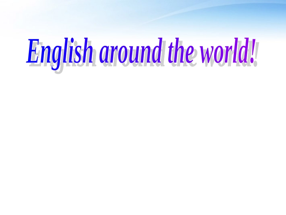 高中英语 Unit2 Reading课件 新人教版必修1_第1页